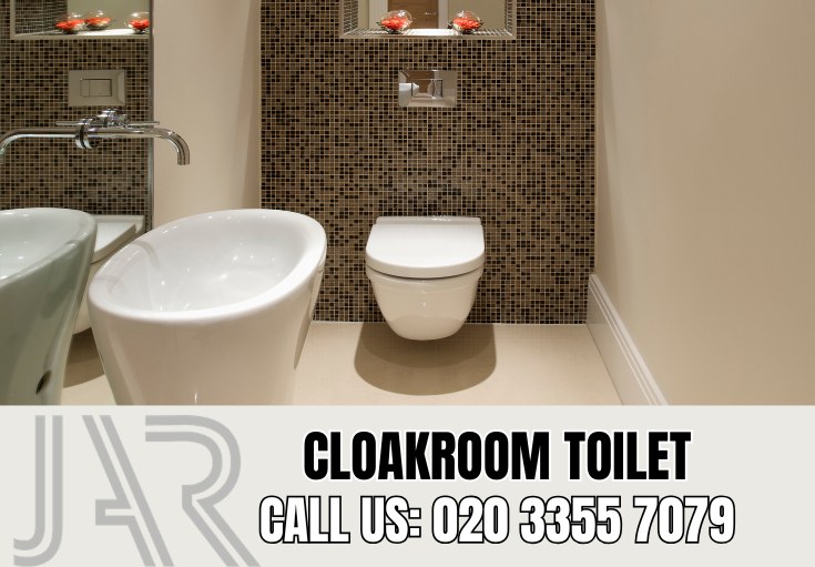 Cloakroom and Downstairs Toilet Installation by Roehampton Bathroom Fitters
